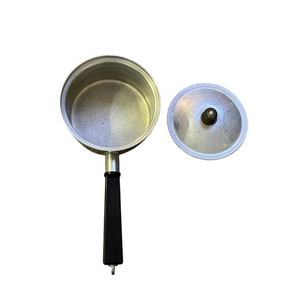 Vintage Lustre 1 Qt Waterless Aluminum Saucepan with Lid USA Made – Used - Picture 4 of 14